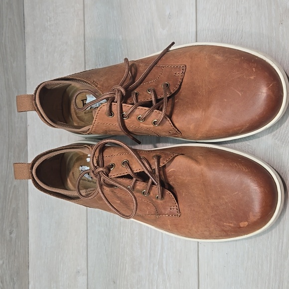 Born Men\'s Maddox Brown Leather Oxford Sneakers Casual Shoes Boots Sz 11M main image 12